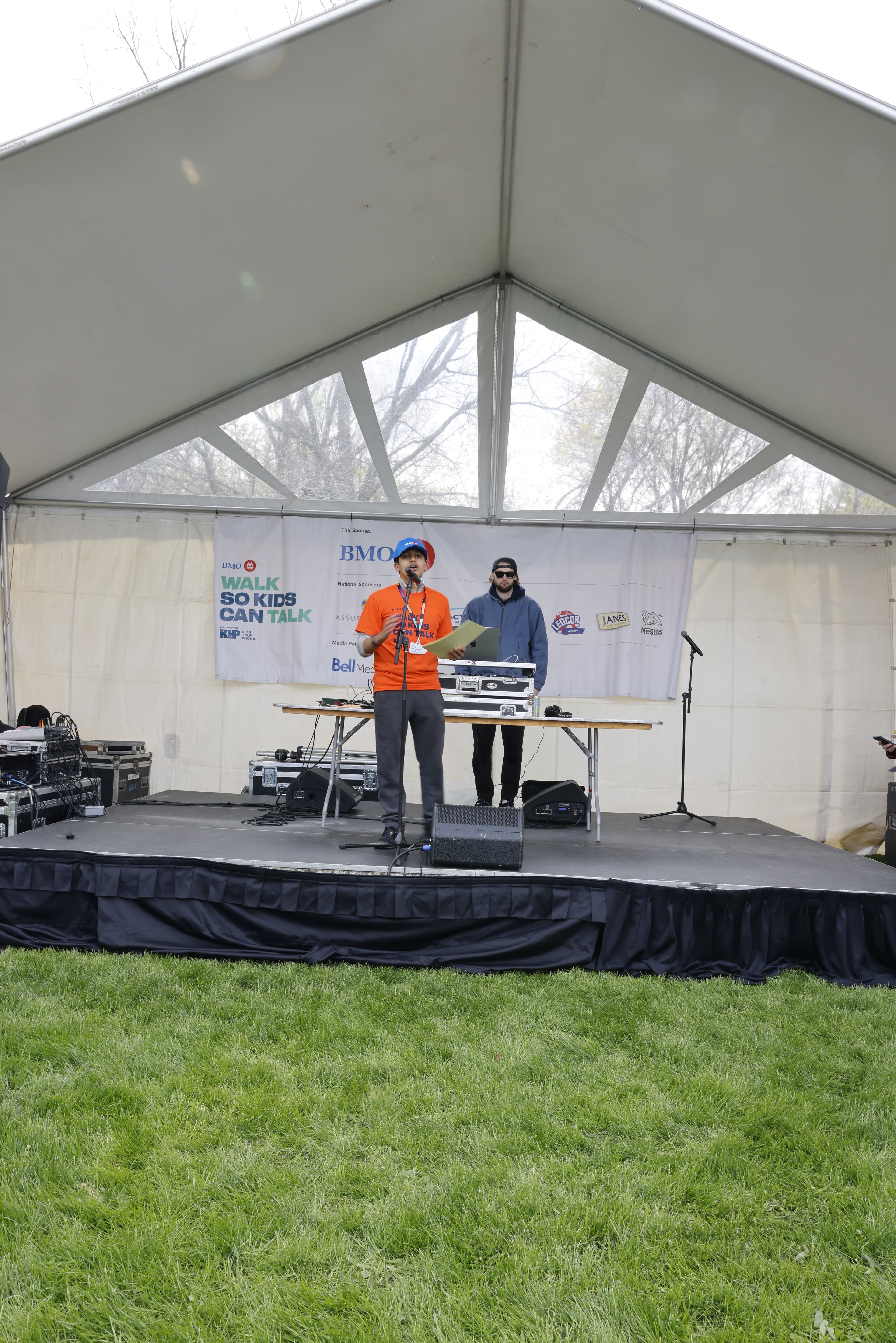 Adil Mukhi at the Walk So Kids Can Talk