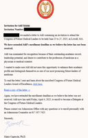 Congress of Future Medical Leaders Nomination