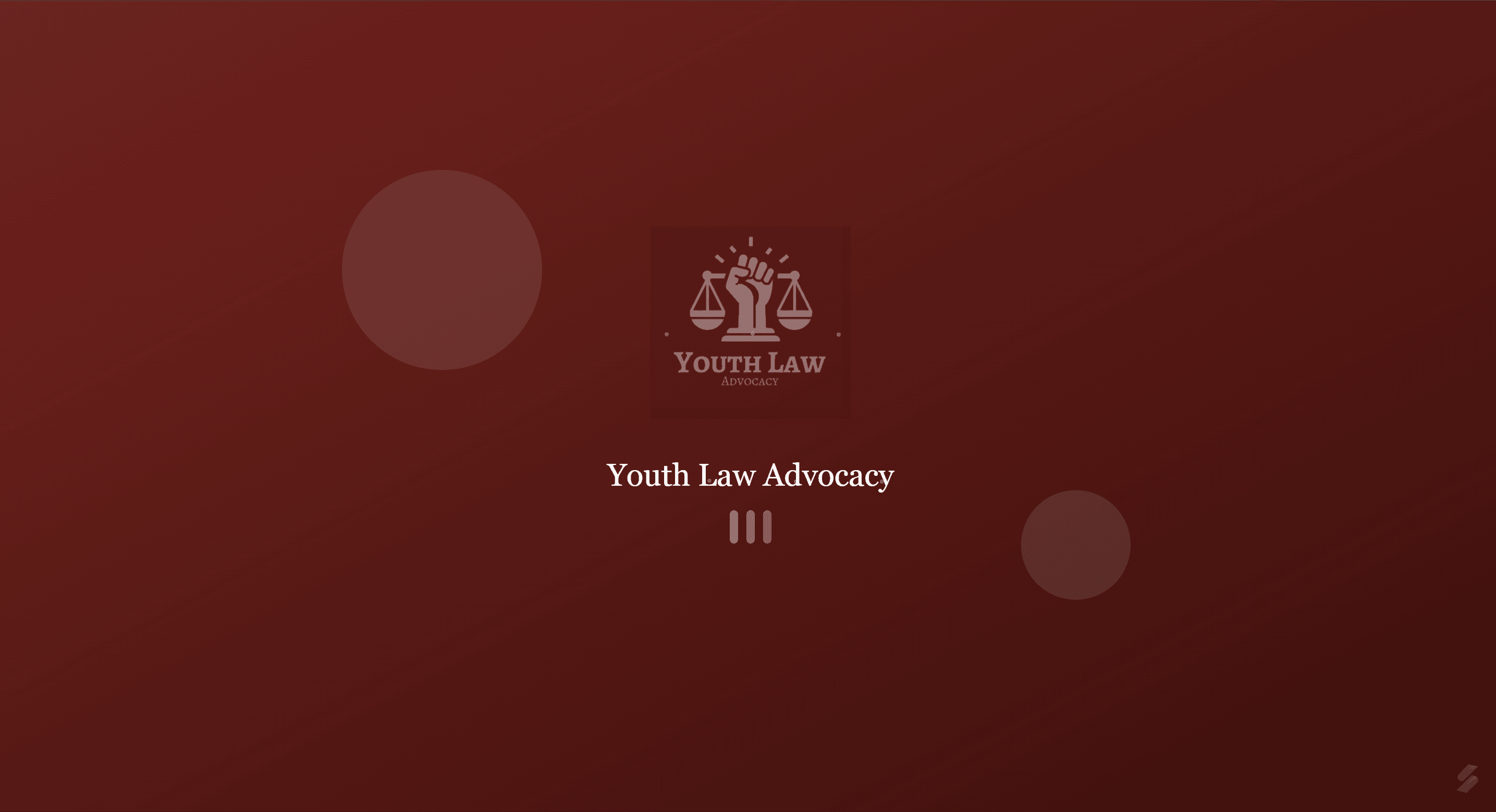 Youth Law Advocacy Website