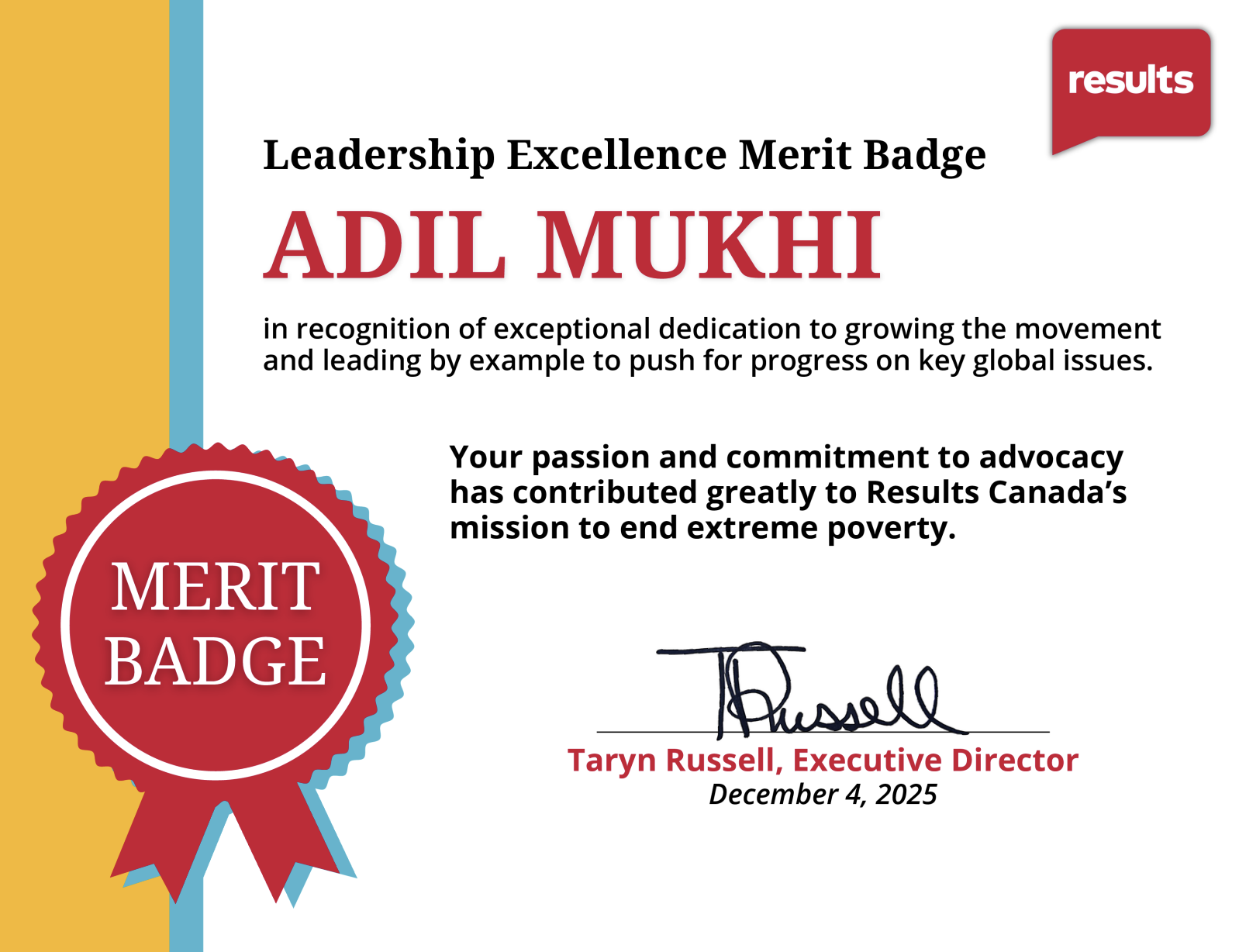 Leadership Excellence Merit Badge