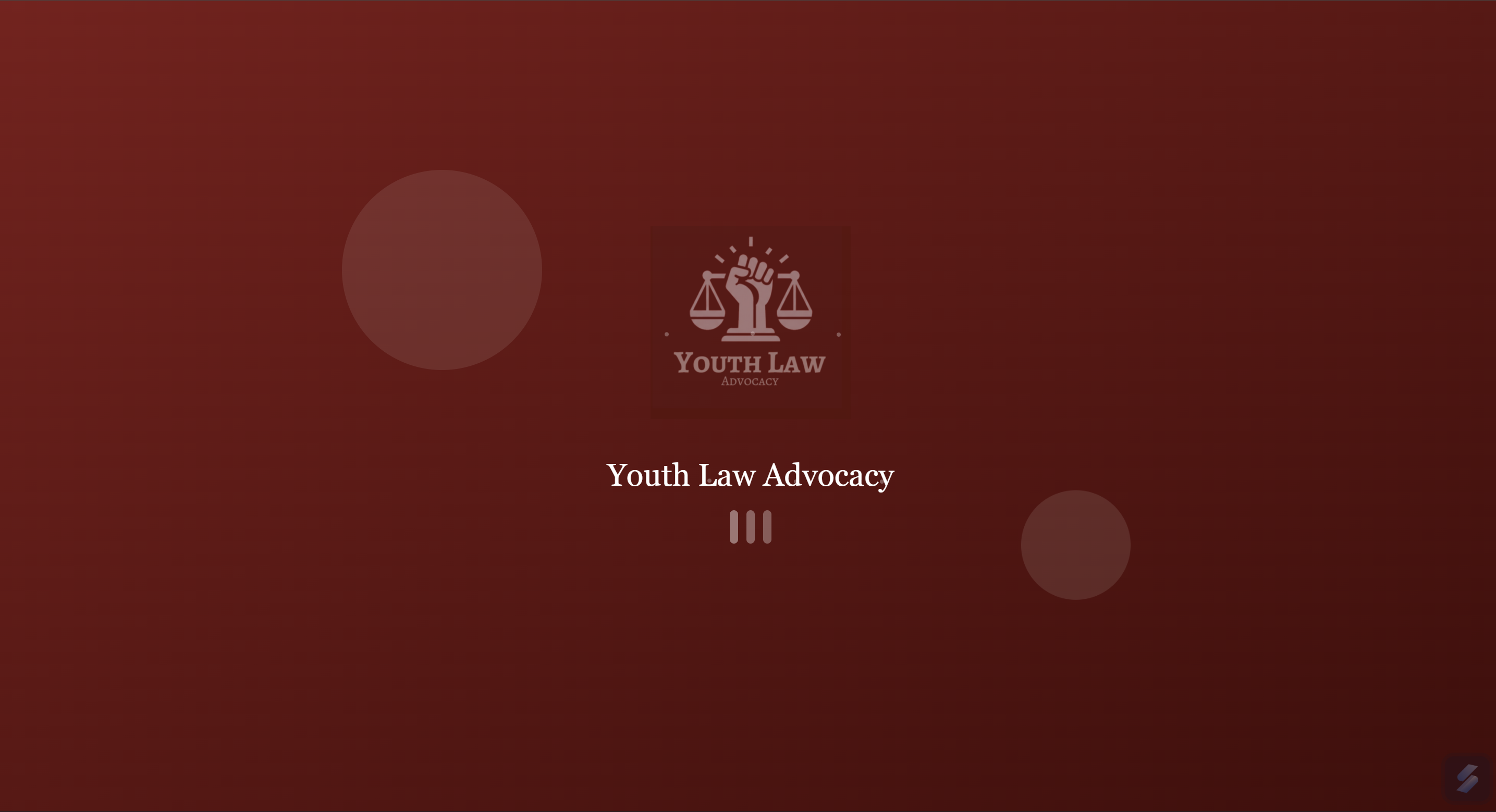 Youth Law Advocacy Website