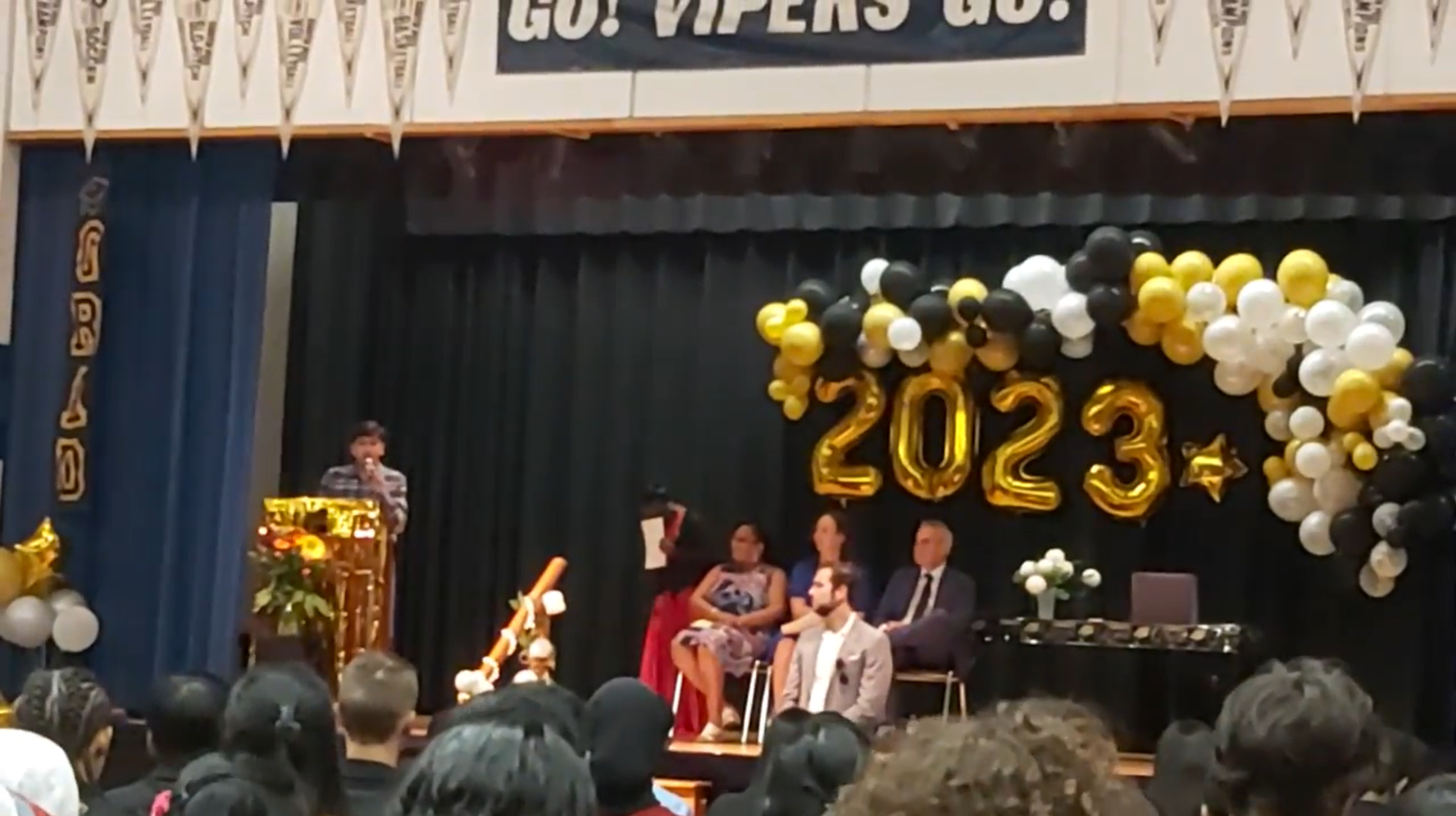 Valedictorian – Middle School Graduation
